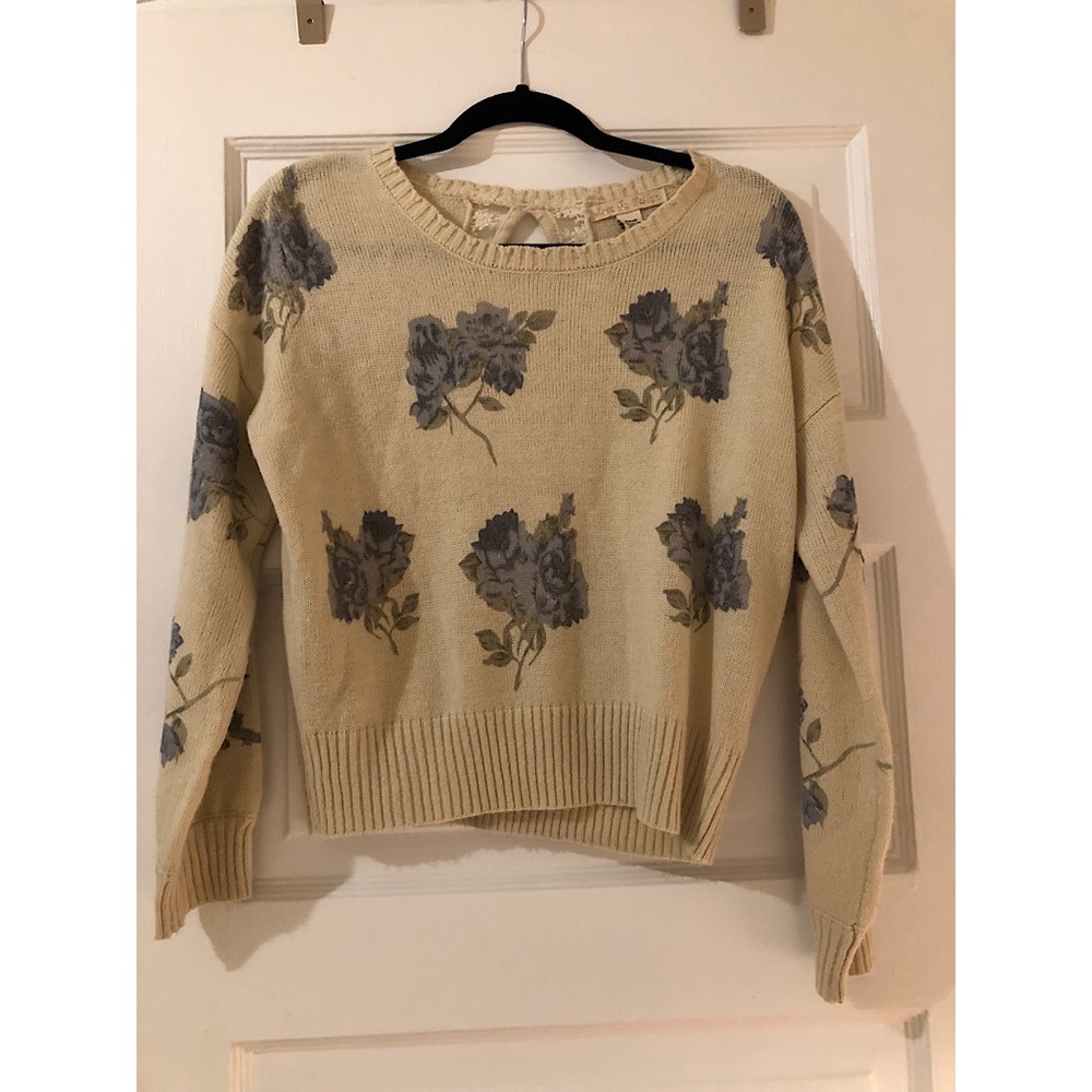 Floral Sweater